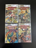 4 Issues. The Fantastic Four Marvel Comics #188, #186, #185, & #183.