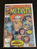 The New Mutants Marvel Comics #87 1990 Key 1st Full Appearance of Cable.