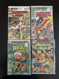 4 Issues. The Fantastic Four Marvel Comics #169, #87, #80, & #183.