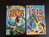 2 Issues. The Mighty Isis DC TV Comics #3 & #4.