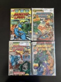 4 Issues. The Fantastic Four Marvel Comics #194, #198, #199, & #200.