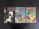 3 Issues. Sergio Aragone's Groo the Wanderer Marvel Comics #34, #6, & #37.