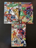 3 issues. Web of Spider-Man Marvel Comics #73, #74 & #75 1991