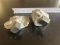 (2) Cubic Pyrite Specimens From Spain.