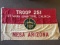 Antique Boy Scout / BSA Troop Flag.
