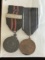 WWII Finland (2) Medal Mounted Group.
