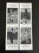 (2) Antique Burlesque Dancer Trudy Wayne Table Cards.