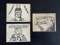 (3) Antique 8 Pager / Tijuana Bibles. X-rated comic books.