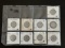 (9) WWI German 50pf. Coins.