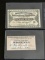 1884 Cotton Expo and 1876 U.S. Int'l Exhibition Tickets.