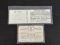 (2) Antique KKK - Invisible Empire Membership Cards.