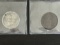 (2) Antique KKK Membership Tokens. Scarce items.