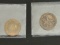 (2) Antique KKK Membership Tokens. Scarce items.
