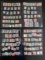 4 Collector Pages of World War II ERa Postage Stamps Featuring Hitler Many are Used and Some Look Un