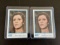(2) Nice Condition Kellogg's Star Wars Leia Cards.