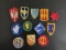 (12) Vintage Post-WWII U.S. Army Unit Patches