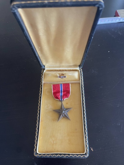 WWII Bronze Star Medal in Original Case.