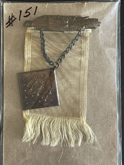 1889 Civil War Veteran's GAR Medal.