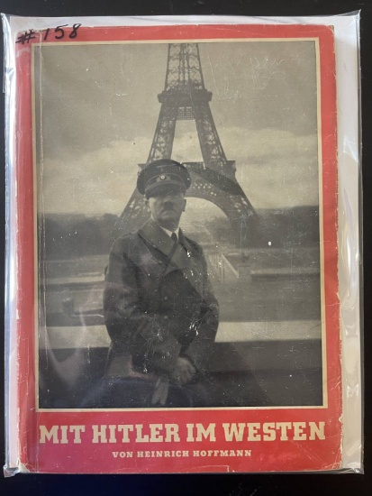 WWII Heinrich Hoffmann Hitler SC Photo Book.