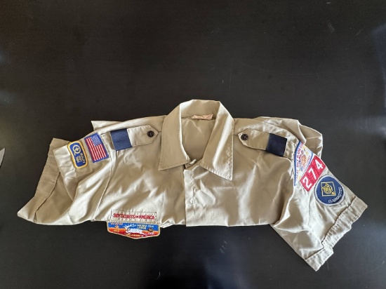 1990's BSA/Boy Scout OA Cubmaster Shirt.