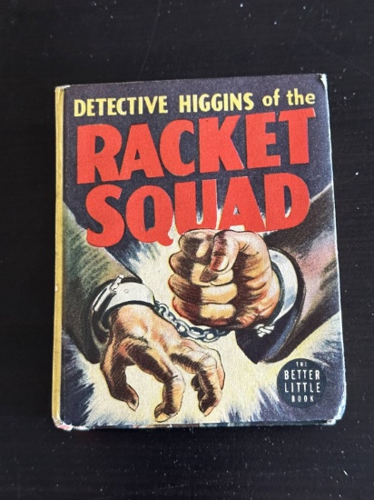 1938 "Racket Squad" Big Little Type Book