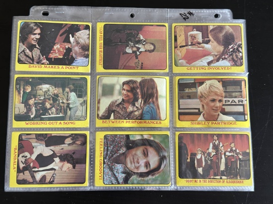 (43) 1971 Partridge Family Cards.