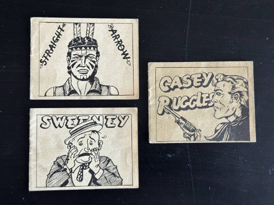 (3) Antique 8 Pager / Tijuana Bibles. X-rated comic books.