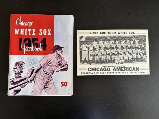 1954 Chicago White Sox Yearbook and Photo Scorecard.