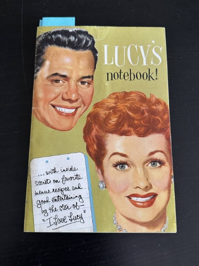 Nice 1950's Lucy and Desi "Lucy's Notebook".