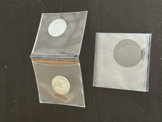 WWI BEF P.O.W. Camp Tokens.