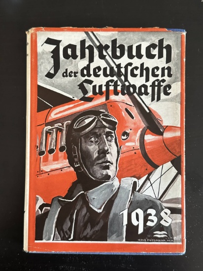 WWII 1938 German Luftwaffe Yearbook - Hardcover. With dust jacket.