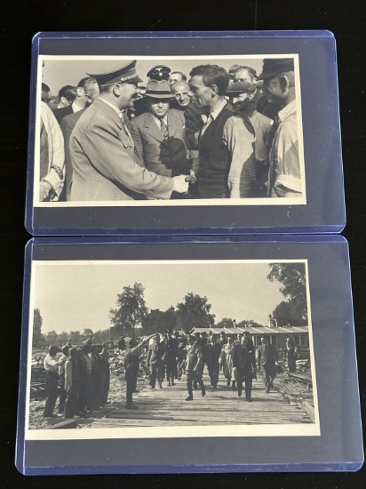 (2) WWII A.H. German Propaganda Postcards.