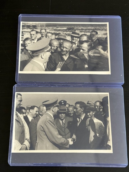 (2) WWII A.H. German Propaganda Postcards.