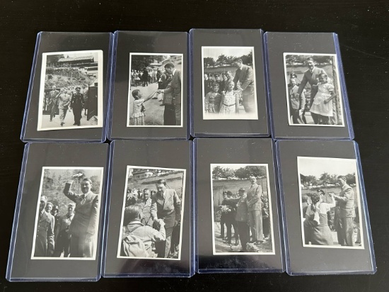 (8) WWII German Leader A.H. Photos.