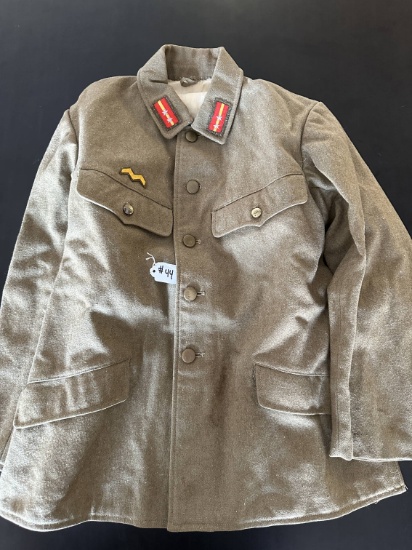 WWII Japanese Army Tunic with Insignia.