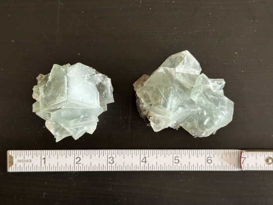 (2) Fluorite Rock Specimens From China.
