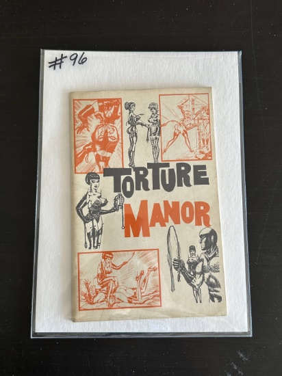 Vintage Bill Ward Adult Comic "Torture Manor".