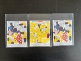 (3) 1949 Disney Character Raisin Bran 