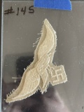 WWII German Luftwaffe Cloth Eagle .