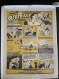 1951 USAF Korean War Training Poster - Rex Riley Cartoon.