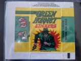 1965 Topps Green Hornet Cards Wrapper.