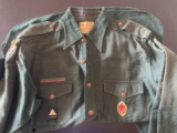Antique Canadian Boy Scout Shirt w/Insignia