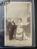 Civil War CdV Photo Tom Thumb and Wife.