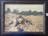 Framed 1910 Photo Print of Apache Indian.