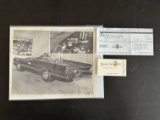 Batmobile Designer George Barris Signed Lot.