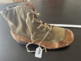 Original WWII Japanese Army Canvas/Leather Boot.
