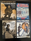 (7) Pieces WWI/Span Am War Sheet Music.