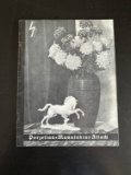 WWII German SS Allach Porcelain Catalog.