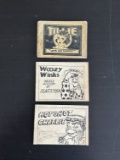 (3) Antique 8 Pager / Tijuana Bibles. X-rated comic books.