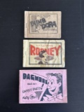 (3) Antique 8 Pager / Tijuana Bibles. X-rated comic books.
